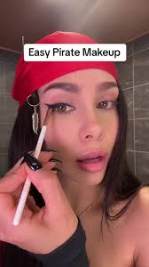 Esasy Pirate Makeup Women