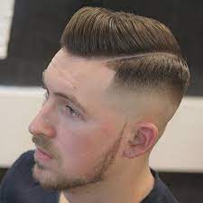 Similar to a traditional military haircut , a bald cut fade features hair shaved very short on top and partnered with a skin fade on the sides and back. 35 Best Men S Fade Haircuts The Different Types Of Fades 2021