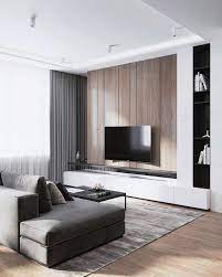 ··· living room modern tv stands modern latest design luxury bedroom living room furniture metal frame tempered glass modern tv stands sale. A Minimalist Living Room With A Wooden Wall Grey Curtains A Sofa And A Rug Plus Touch In 2021 Minimalist Living Room Living Room Modern Minimalist Living Room Design