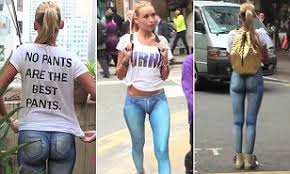 Sandra orlow teen model ultimate complete collection. Sandra Bakker S Model Walks Around Hong Kong Naked From The Waist Down Daily Mail Online