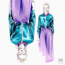 Peruvian Illustrator 100 Handmade Snapchat Lauracuadros Twitter Illustration Instagram Posts Fashion Illustration