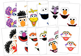 sesame street party favor bags chica and jo
