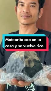 Meteorito cae en su casa y se vuelve millonario #parceirosoundon #mete...