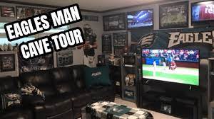 Landing spots for n'keal harry ✈️. Epic 2019 Philadelphia Eagles Man Cave Tour Youtube