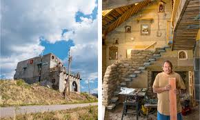 Look at these medieval castle house plans. In New Mexico A Home Made With Love And A Small Utility Knife The New York Times