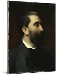 Portrait of Jose-Maria De Heredia (1842-1905), Poet