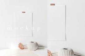 Styled Poster Mockup 4x3 5x7 Ratio Poster Mockup Mockup Mockup Design