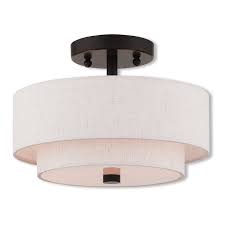 The Sleek Style And Simple Design Of This Dundee Semi Flush Mount Make It Easy Light Fixtures Flush Mount Semi Flush Ceiling Lights Flush Mount Ceiling Lights