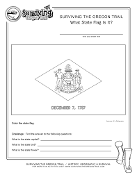 As the bright colors of the spring season bloom across delaware's stunning scenery, embark on a rejuvenating getaway. Coloring Page State Flag Delaware Printable Worksheet Surviving The Oregon Trail