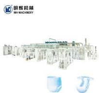 Best Price Full Servo Automatic Adult Diaper Making Machine Equipped with  Core Components PLC Bearing Motor Engine