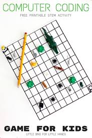 Scratch is its own programming language and consists of graphical blocks that snap together. Algorithm Coding Game And Computer Coding For Kids Free Printable