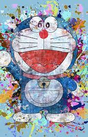 Doraemon Full Colors By Anndha Wallpaper Kartun Galaxy Wallpaper Wallpaper Kartun Lucu