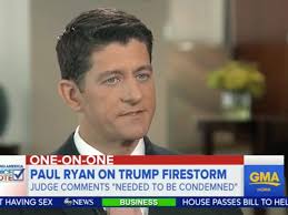 Paul Ryan Scolds Trump