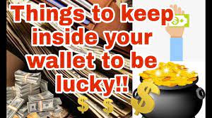 So now you know how to get lucky with money. Top 5 Things To Keep Inside Your Wallet To Be Lucky Youtube