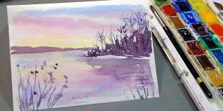 Watercolor painting for beginners | watercolor painting tutorial i hope you enjoyed the video and make sure to subscribe if you. Easy 3 Color Watercolor Sunset Costin Craioveanu