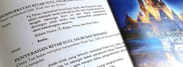 Bacaan injil dan renungan harian katolik jumat, 15 oktober 2021. Bacaan Kitab Suci Perkawinan Gereja Katolik Tata Perayaan Perkawinan