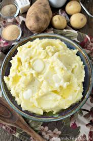 They do make a nice mashed potato. Perfect Mashed Potatoes A Family Feast