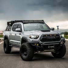 A north american story tacoma is assembled at toyota motor manufacturing, texas (tmmtx) in san antonio and toyota motor manufacturing, baja california (tmmbc) in baja california, mexico. Prinsu Roof Rack Baja Designs Combo Toyota Tacoma 2005 2021 Runnin 4 Tacos