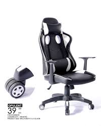 Racing Chair Size 63 5 65 111 5 122 5cm Pu Fixed Pp Armrest Butterfly Seat Plate Painted Gas Lift 100mm Cla Office Chair High Back Chairs Swivel Office Chair