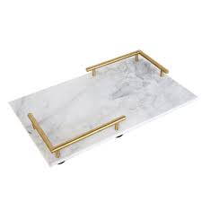 They're handy for setting the table, breakfasts in bed or for when you want tea and biscuits while you read a book. Nordic Wedding Decorative Tray Marble Serving Gold Serving Trays For Coffee Table Buy Indian Perfume Serving Tray Unique Jewellery Serving Trays Creative Home Natural White Marble Stone Vanity Tray Product On Alibaba Com