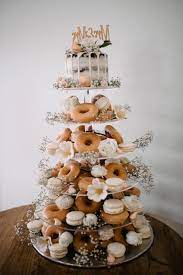 You Have To See The 20 Adorable Wedding Donut Bar Ideas In 2020 Wedding Macarons Wedding Donuts Diy Wedding Cake