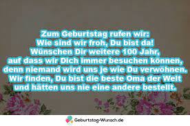 L Geburtstagswunsche Fur Oma Schone Gluckwunsche Von Den Enkeln
