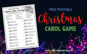 Download free christmas sheet music for hundreds of pieces of christmas carols and music that you can print and use with your choir, band, or family. Name That Song Christmas Game Flanders Family Homelife