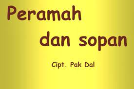 Lagu peramah dan sopan diciptakan. Lirik Lagu Anak Peramah Dan Sopan Ciptaan Pak Dal Halaman All Kompas Com