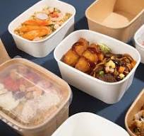 Wholesale Biodegradable Rectangle Takeaway Bowl Kraft Paper ...
