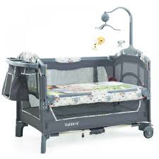 2019 Baby Bed Kid Cribs For Twins Babies Valdera Eu Multifunctional Folding Baby Bed Brand Travel Trolley Game Bed Two Layer Bed In Baby Cribs From Mother Baby Cradle Bedding Baby Bed