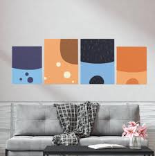 Wall Art Inspired by Blue Dog Cartoon