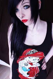 The naïve little girl in a frock had to be on a list about anime girls with black hair. Images Of Black Gothic Anime Emo Girl