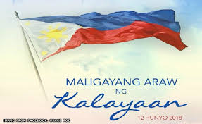 Ang araw ng kalayaan sa pilipinas ay ginaganap tuwing hunyo 12 ng taon sa paggunita ng kalayaan ng pilipinas mula sa kolonyal na panuntunan ng mga espanyol. Happy Independence Day Philippines 2019 Message