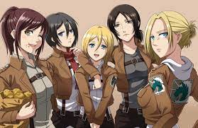 We present you our collection of desktop wallpaper theme: Girls Attack On Titan Wallpapers Wallpaper Cave