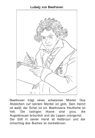 Wir zeigen ihnen anhand von beispielen, wie ein der steckbrief ist ein mittel um kriminelle öffentlich zu suchen und zu deren festnahme aufzurufen. Lesemalblatt Beethoven Unterrichtsmaterial Im Fach Musik Unterrichtsmaterial Volksschule Musik