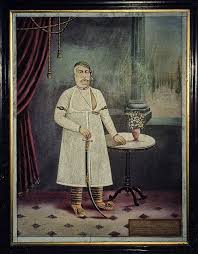 Wajid Ali Shah In 9697 5 008 Ep Mughal Art Paintings Indian Artist Art