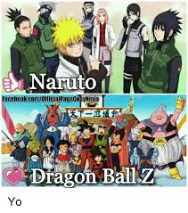Mugen based fighting game includes characters from dragon ball/z/super and naruto shippuden. Naruto Facebookcomofficialpagecodvninja Dragon Ball Z Yo Meme On Esmemes Com