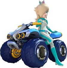 She is the adoptive mother of the lumas, a fictional species of star in the game, and also watcher of the cosmos. Rosalina Mario Kart Racing Wiki Fandom