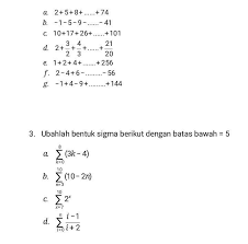 Cara menghitung rumus peluang dalam matematika. Cara Mengerjakan Notasi Sigma Masnurul