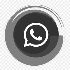 In this clipart you can download free png images: Gray Whatsapp Logo Vector Png Similar Png