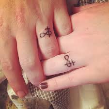 Infinity Wedding Band Tattoo Tattoo Wedding Rings Ring Finger Tattoos