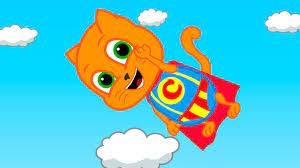 Cats Family in English - Super Cat Flies to Good Deeds Animation 13+ -  YouTube