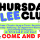 THURSDAY GLEE CLUB event image