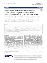 We write high quality term papers, sample essays, research papers, dissertations, thesis papers, assignments, book reviews, speeches, book reports, custom web content and business papers. Pdf Benefits And Harm Of Systemic Steroids For Short And Long Term Use In Rhinitis And Rhinosinusitis An Eaaci Position Paper