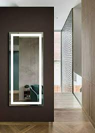 Kate & laurel all things decor. W28 X H72 H Led Full Length Frameless Lighted Mirror Mirrors Ebay Link Full Length Mirror With Lights Wall Mounted Mirror Makeup Vanity Mirror With Lights