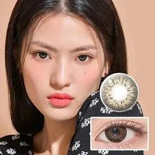 LENSTOWN Awọn lẹnsi Olubasọrọ Vocati Brown 13.6mm