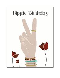 Birthday In Sign Language Hippie Birthday Greeting Card Etsy In 2020 Hippie Birthday Happy Birthday Hippie Happy Birthday Greetings