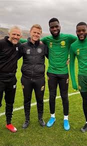 It is thought he was arrived in his own vehicle following the incident. Video Edouard Ntcham And Duff Take Part In Soccer Am Celts Are Here