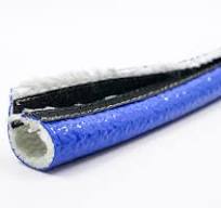 Heavy-Duty Blue Silicone Fiberglass Ultra-Sleeve High ...