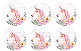Free Unicorn Birthday Printables Anniversaire Licorne Bricolage Et Loisirs Creatifs Et Licorne